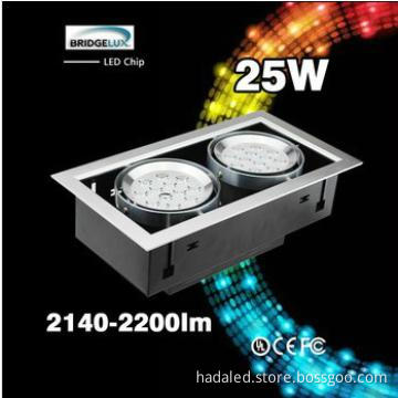 latest novel 25w led recessed downlight